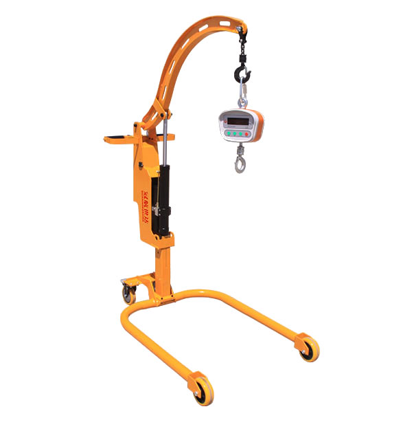 鋰電液壓油桶搬運車